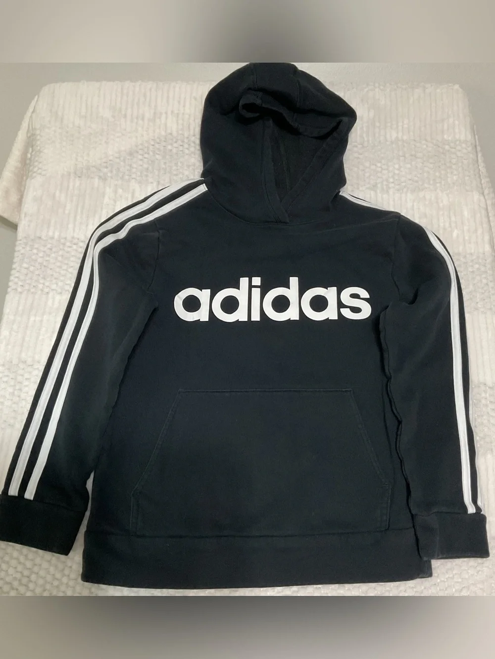 adidas black pullover
